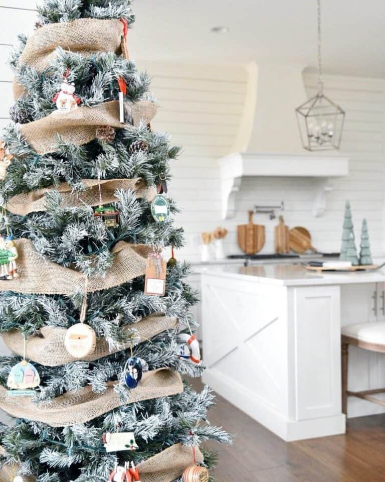 Kitchen Christmas Tree