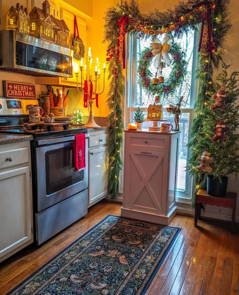 Kitchen Window Greenery