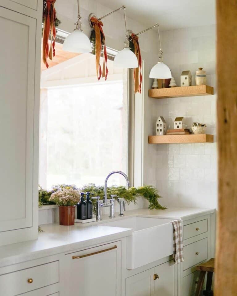 Kitchen Window Swags