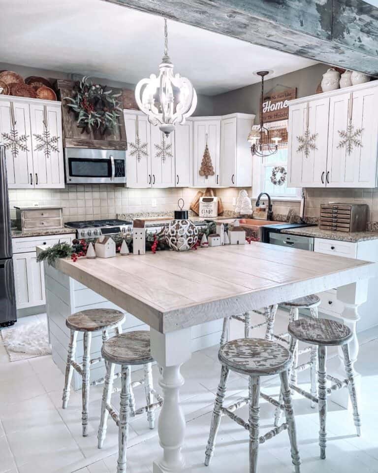 Kitchen Wood Accents