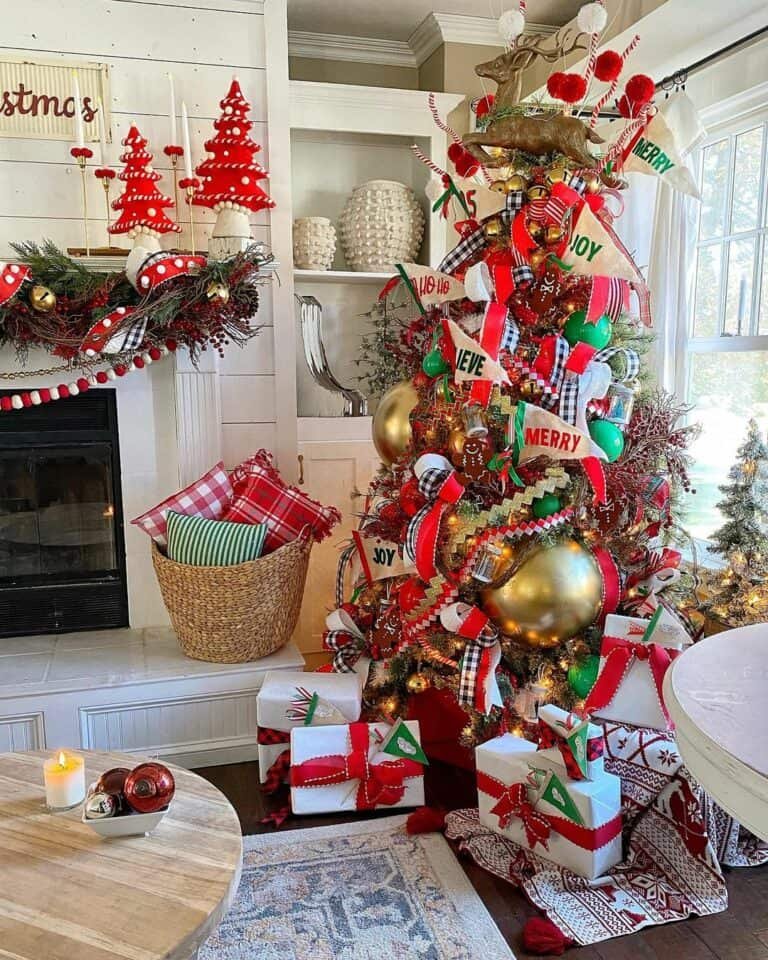 Large Ornament Tree