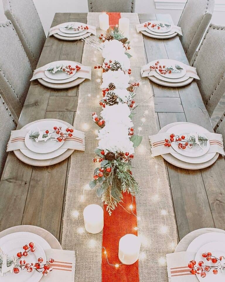 Lighted Table Runners