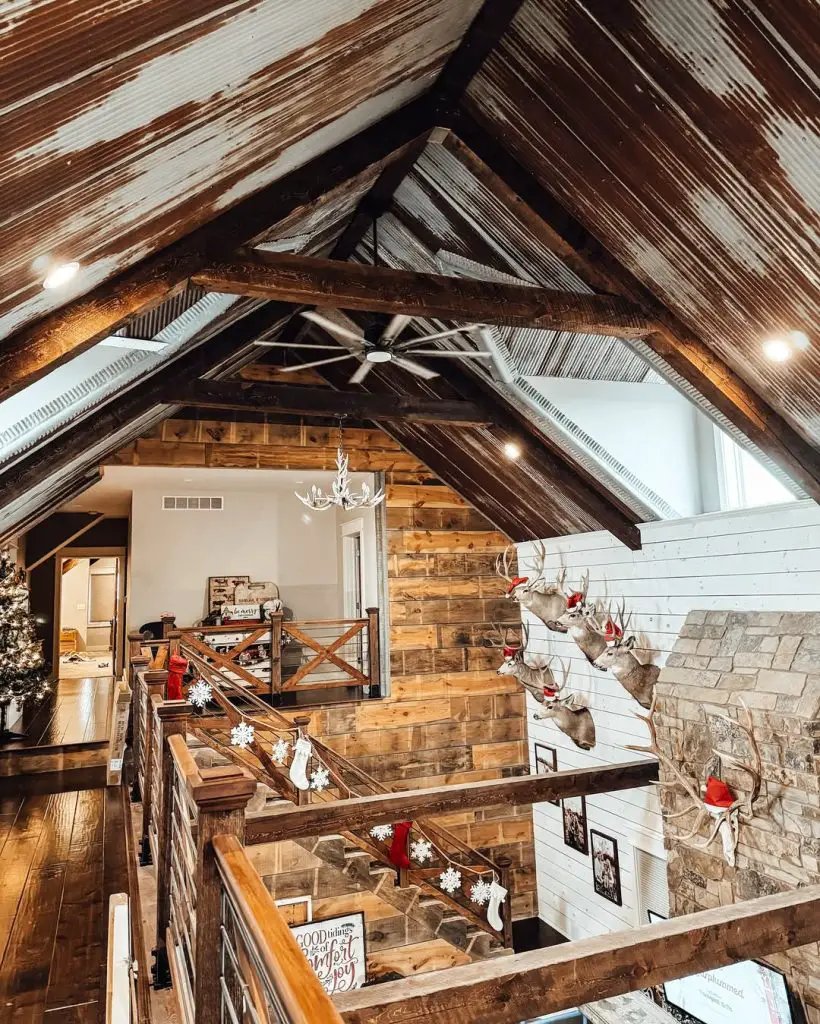 Loft Wood Rafters