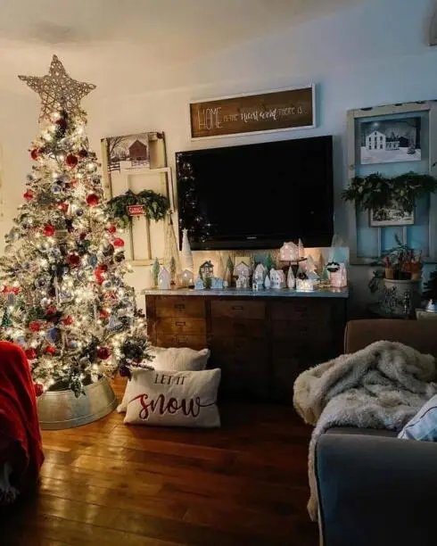 Maximalist Holiday Display