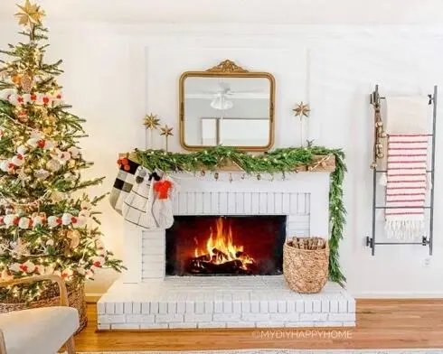 Metal Ladder Decor