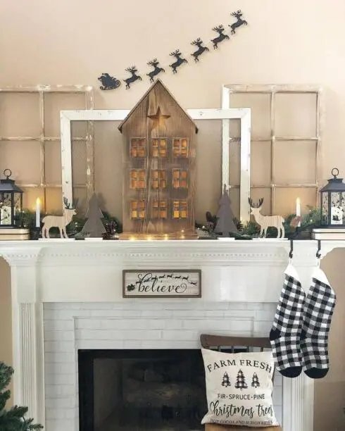 Miniature Christmas Village