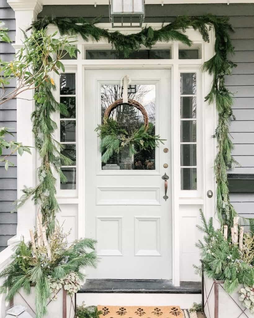 Mixed Evergreen Wreath