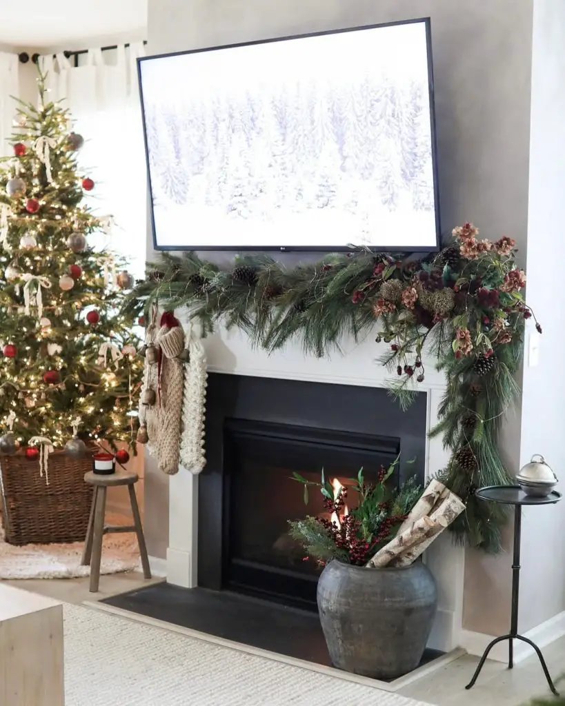 Modern Fireplace Styling