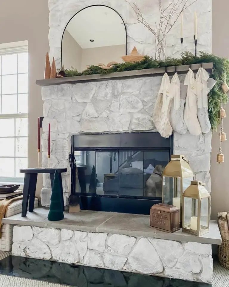 Natural Wood Mantels