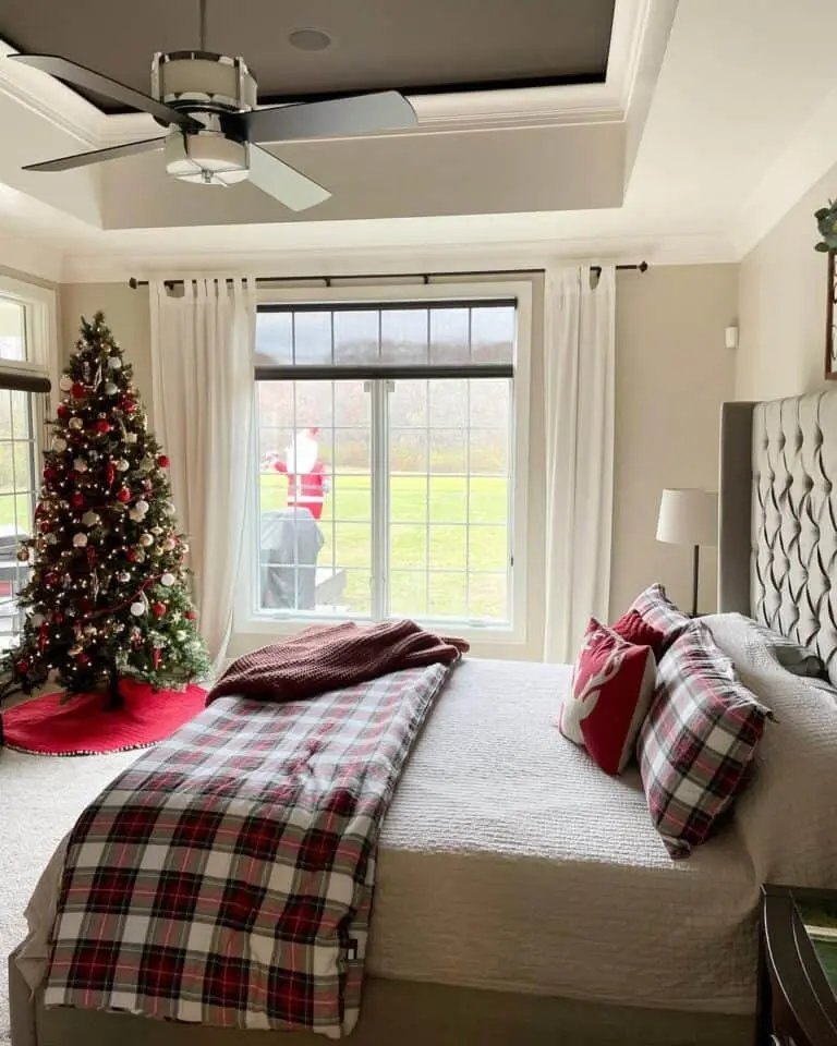 Neutral Holiday Bedding