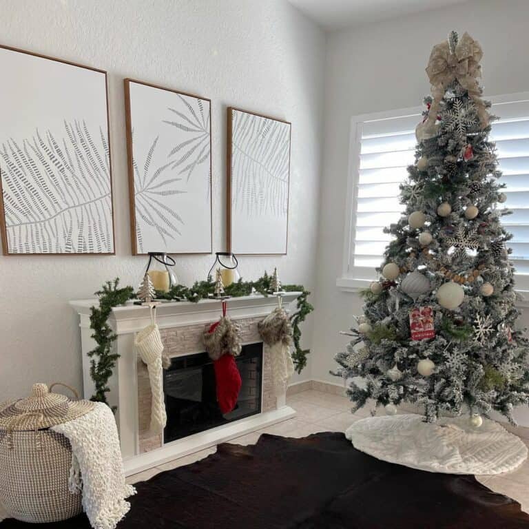 Neutral Room Snowflakes
