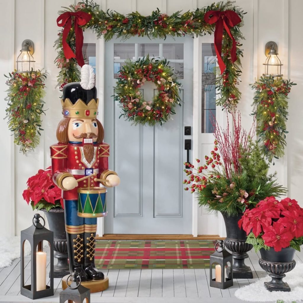 Nutcracker Porch Display