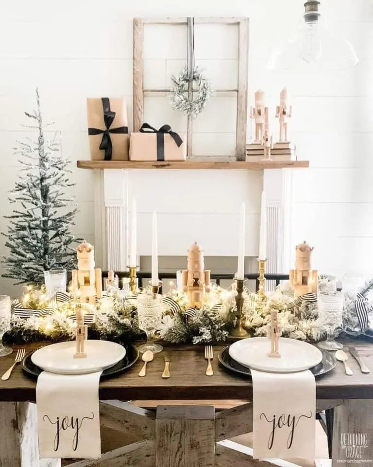 Nutcracker Table Setting