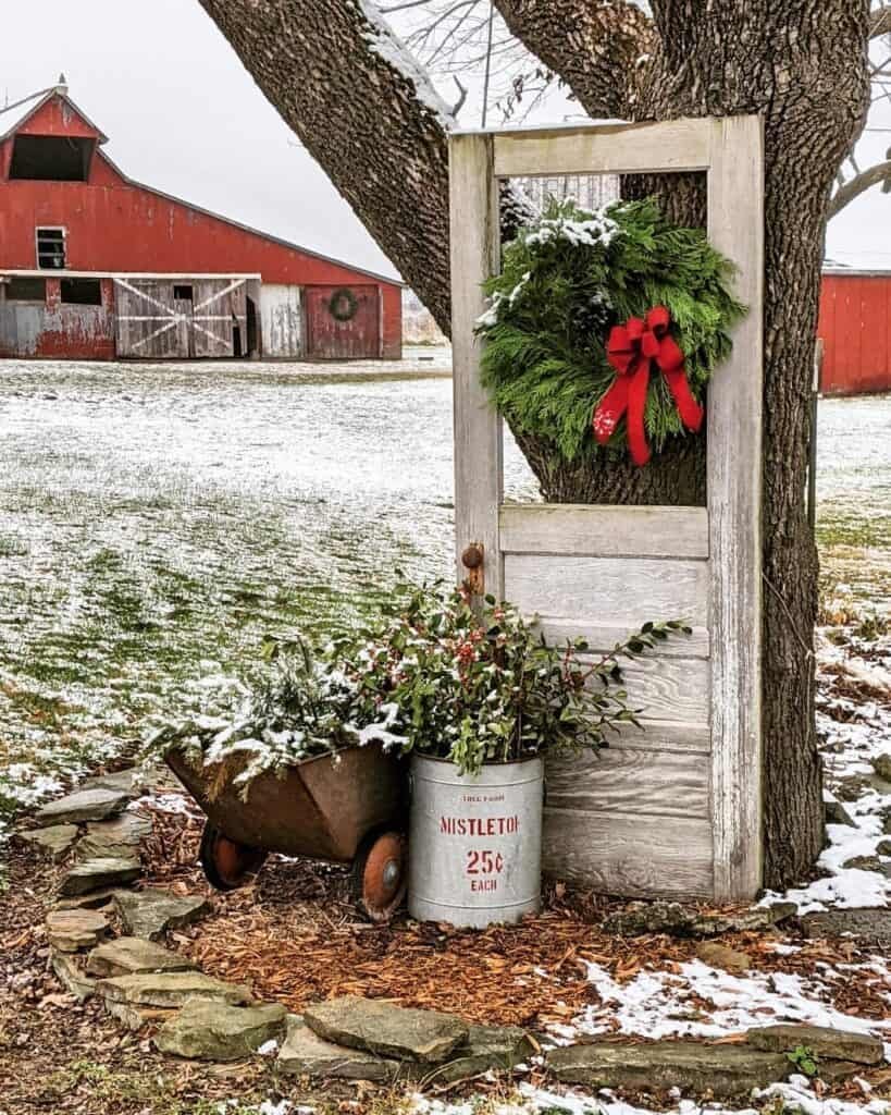 Outdoor Door Display