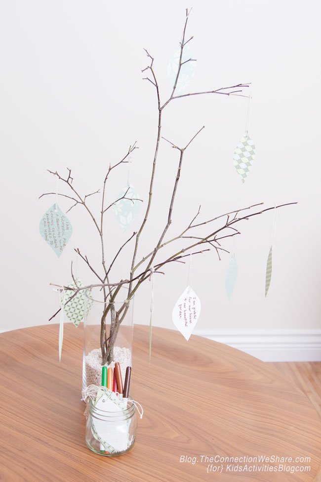 Paper Gratitude Tree