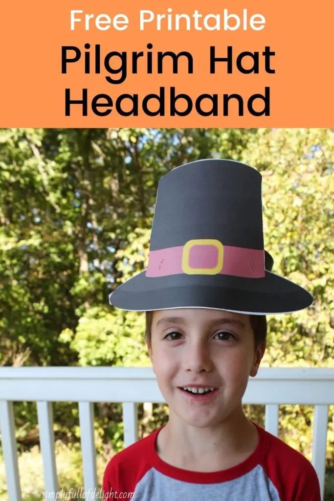 Paper Pilgrim Hats