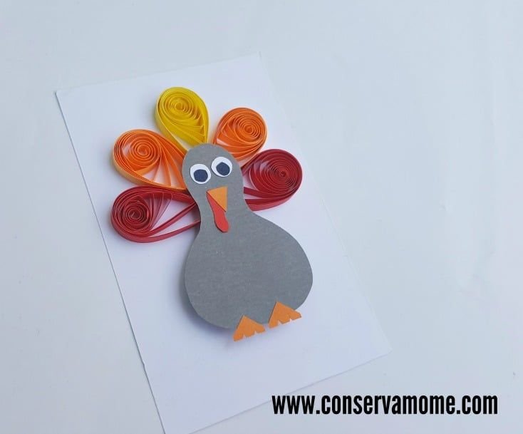 Paper Quill Turkey