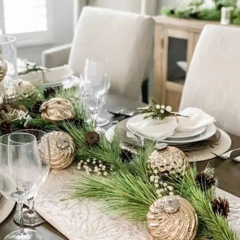 Pine Cone Metal Ornaments