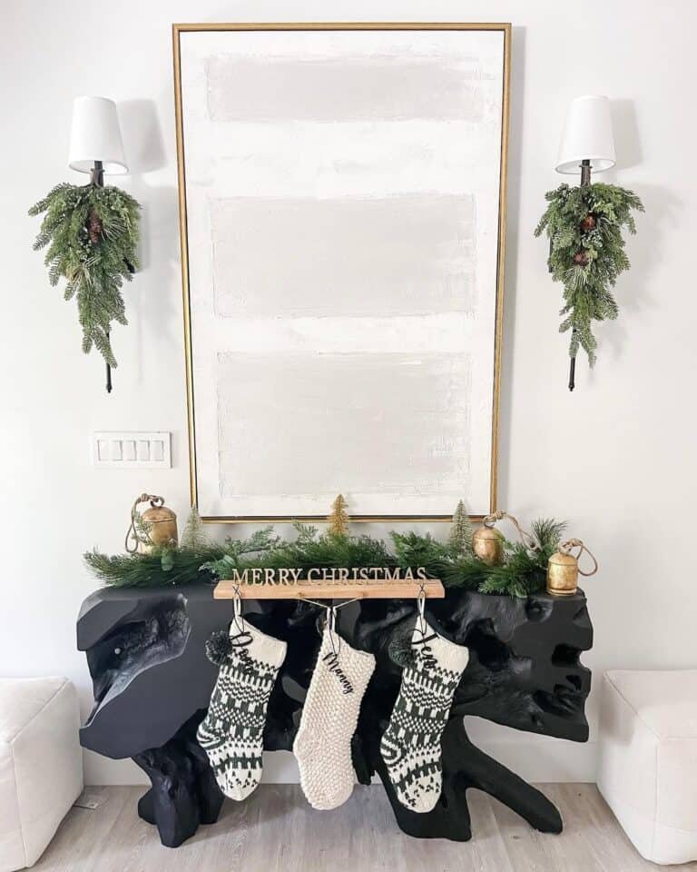 Pine Swag Sconces