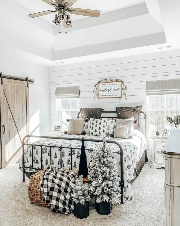 Pine Tree Bedspread