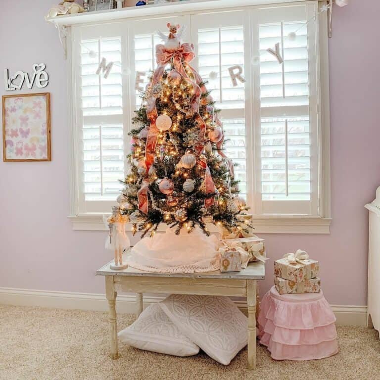 Pink Bedroom Tree