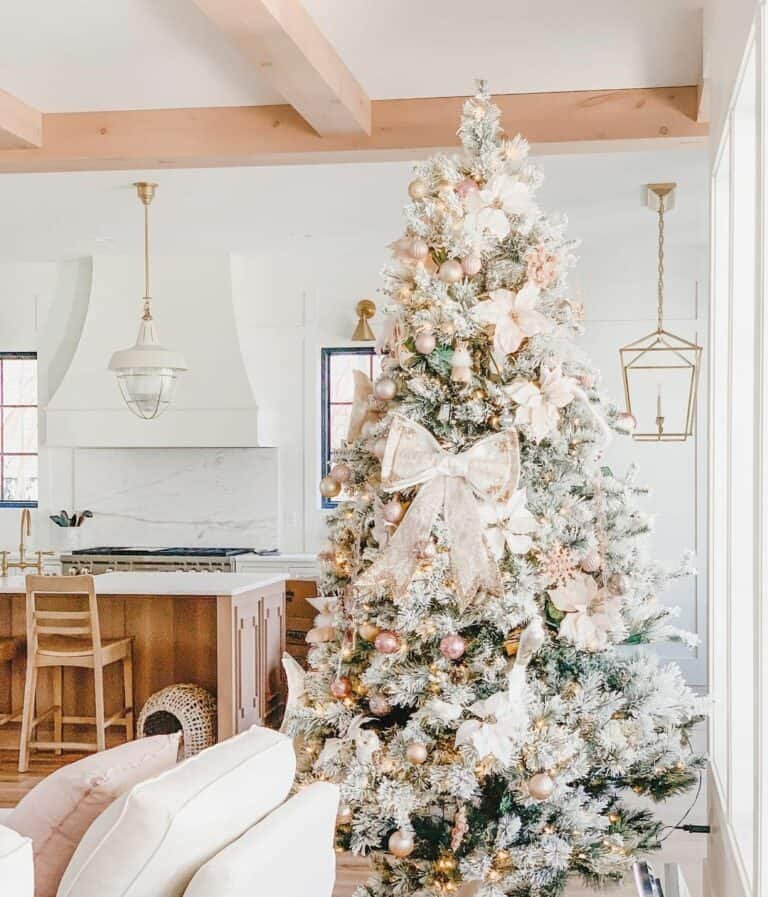 Pink Frosted Tree
