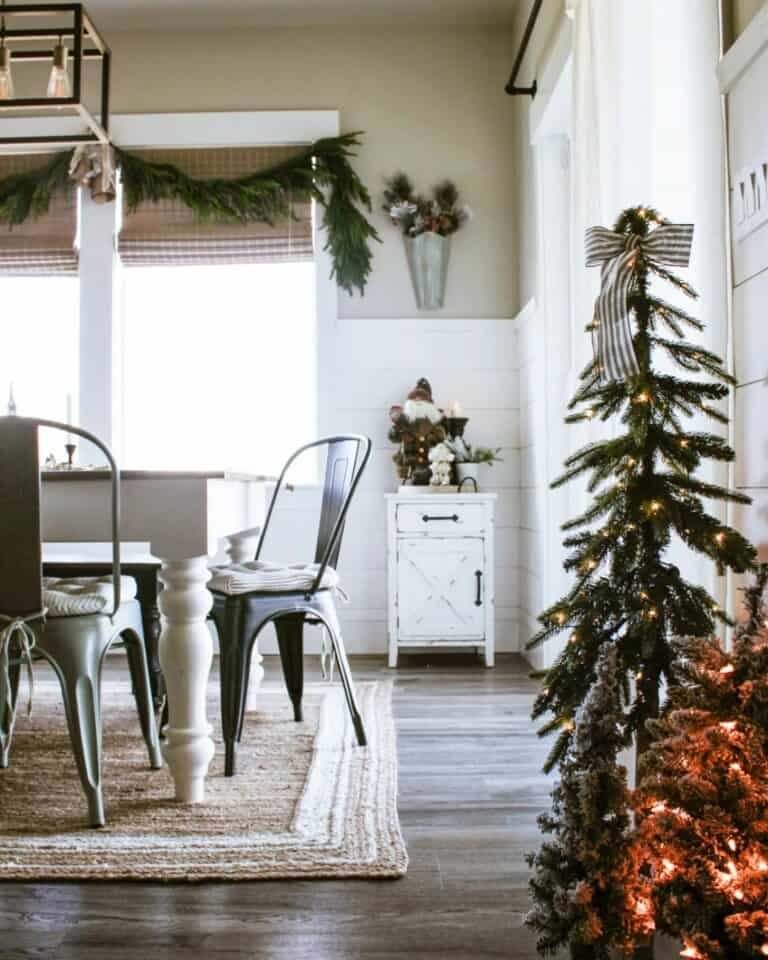 Pinstripe Tree Toppers