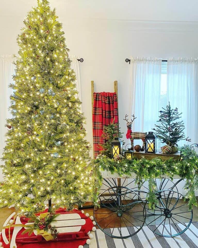 Plaid Living Rooms