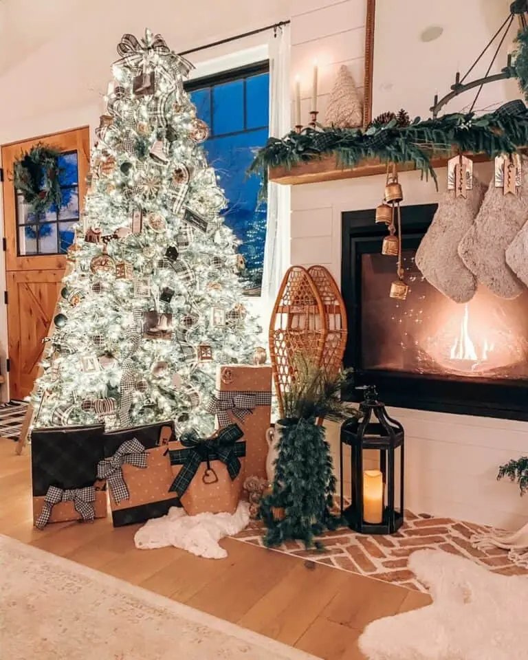 Plaid Ribbon Tree