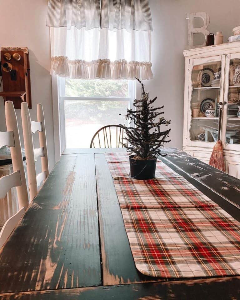 Plaid Table Runner