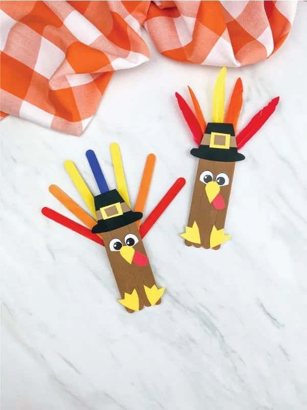 Popsicle Stick Turkey