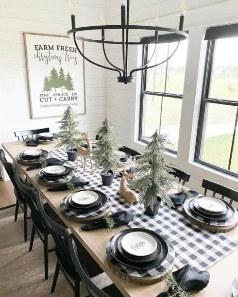 Potted Pine Centerpieces