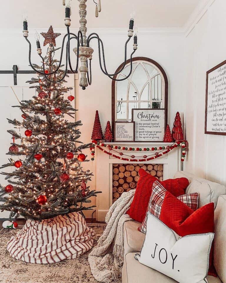 Red Accent Pillows