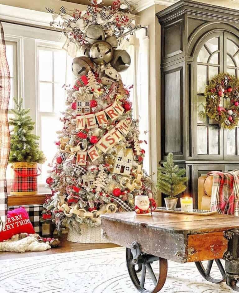 Red Bell Topper