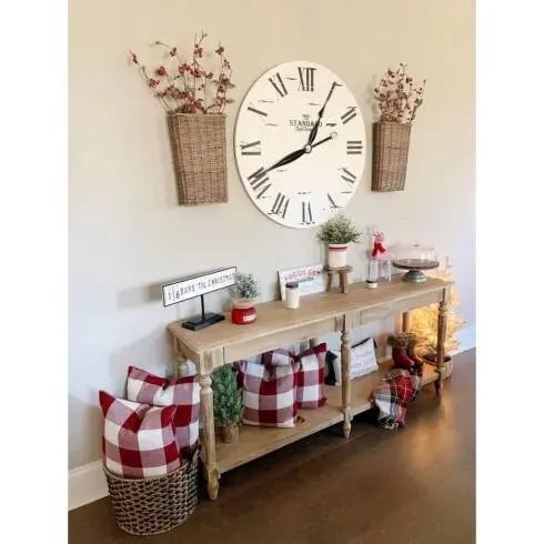 Red Buffalo Plaid Pillows