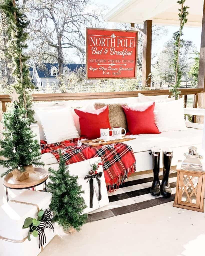 Red Christmas Pillows