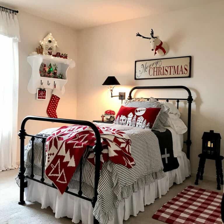 Red Christmas Quilt