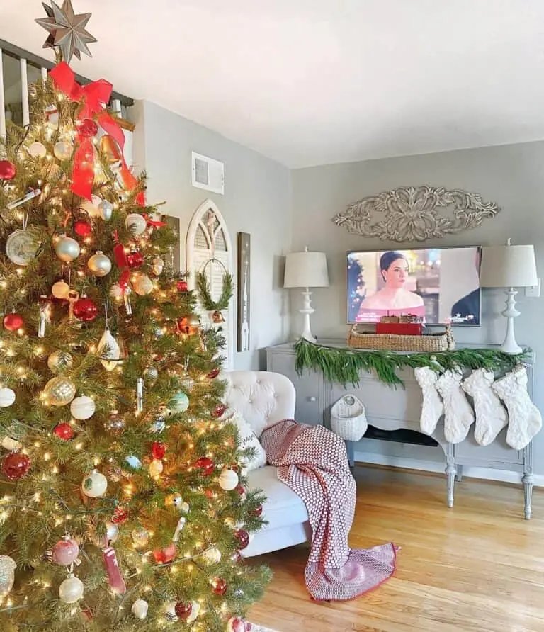Red Gold Tree