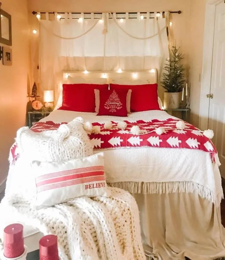 Red Holiday Bedding