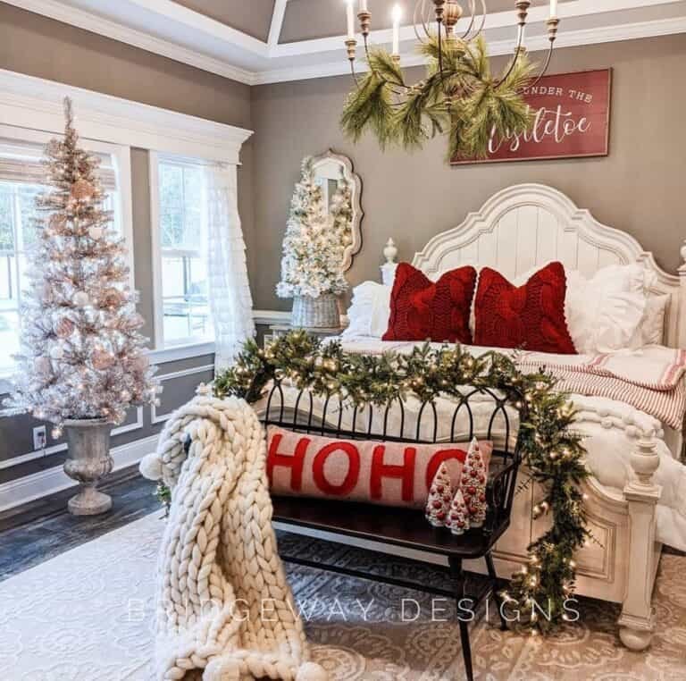 Red Holiday Pillows