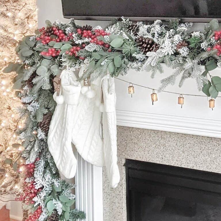 Red Holly Garland