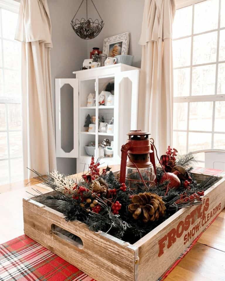 Red Lantern Centerpiece