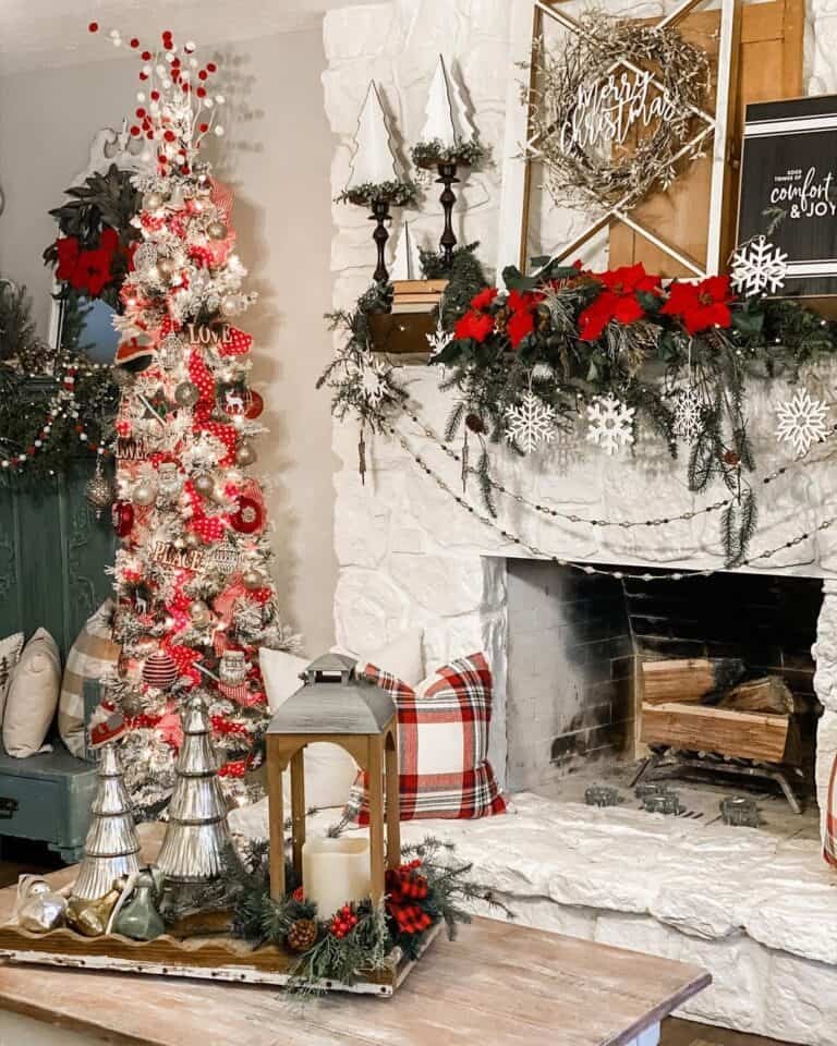 Red Ornament Tree