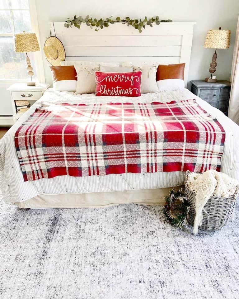 Red Plaid Blanket
