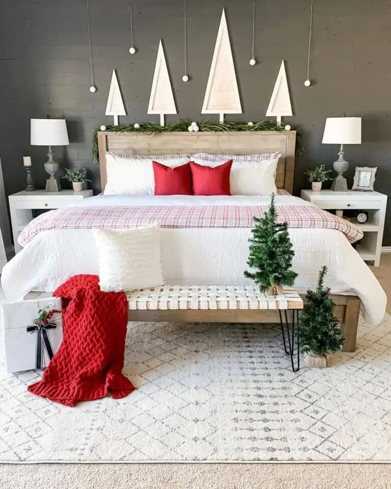 Red Plaid Quilt