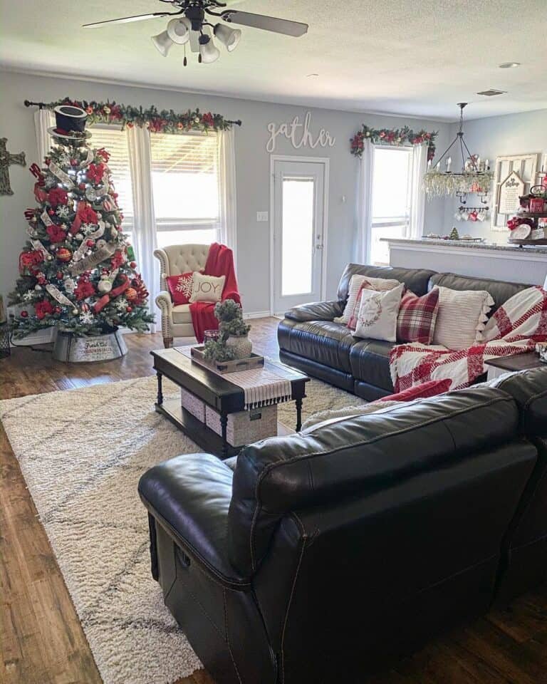 Red Silver Tree