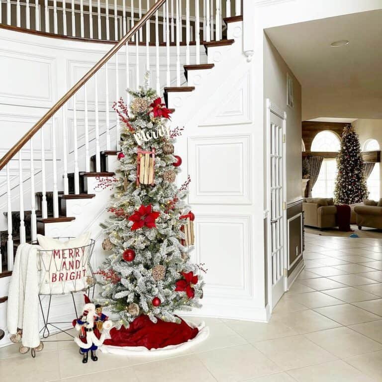 Red Tree Skirt