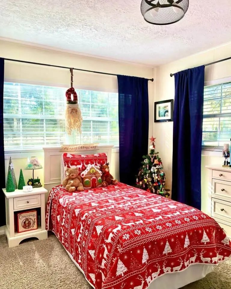 Red Twin Bedding