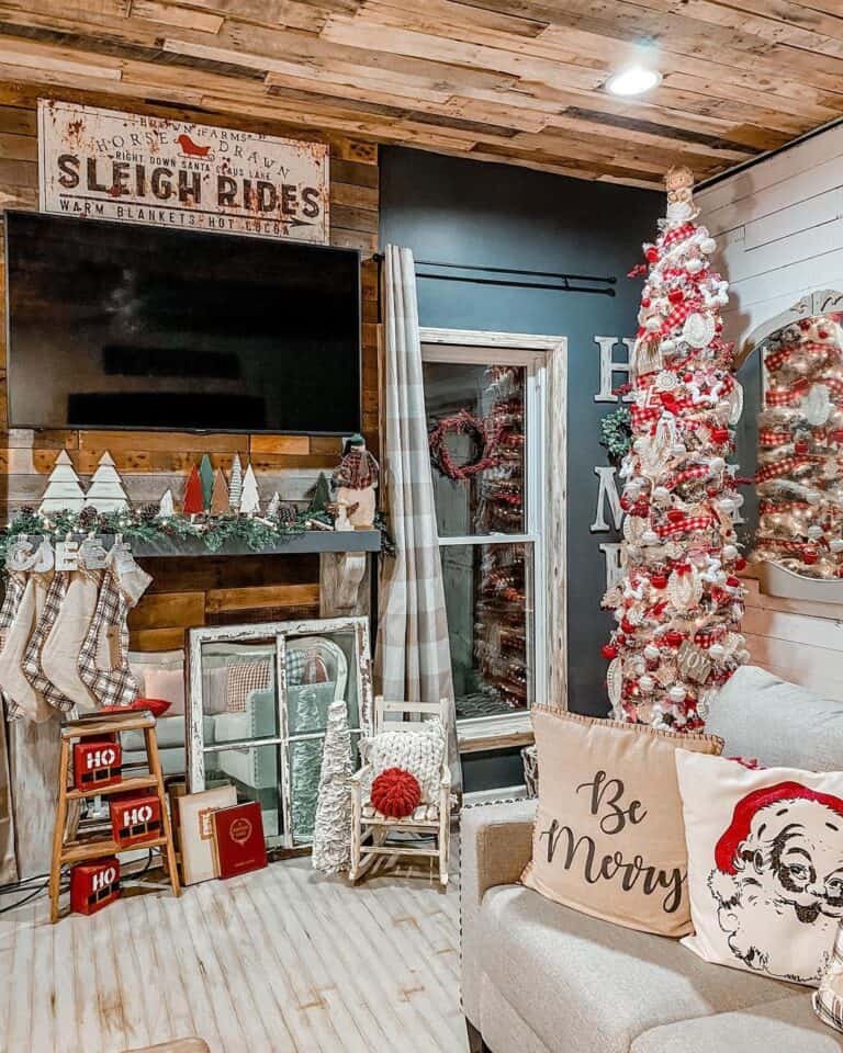 Red White Ornaments