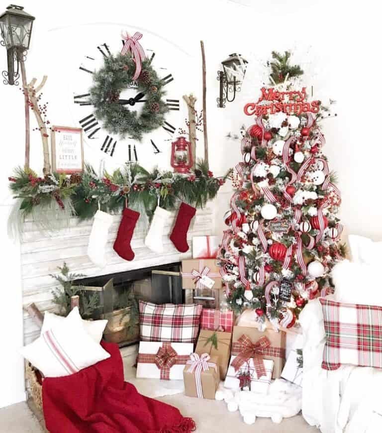 Red White Tree